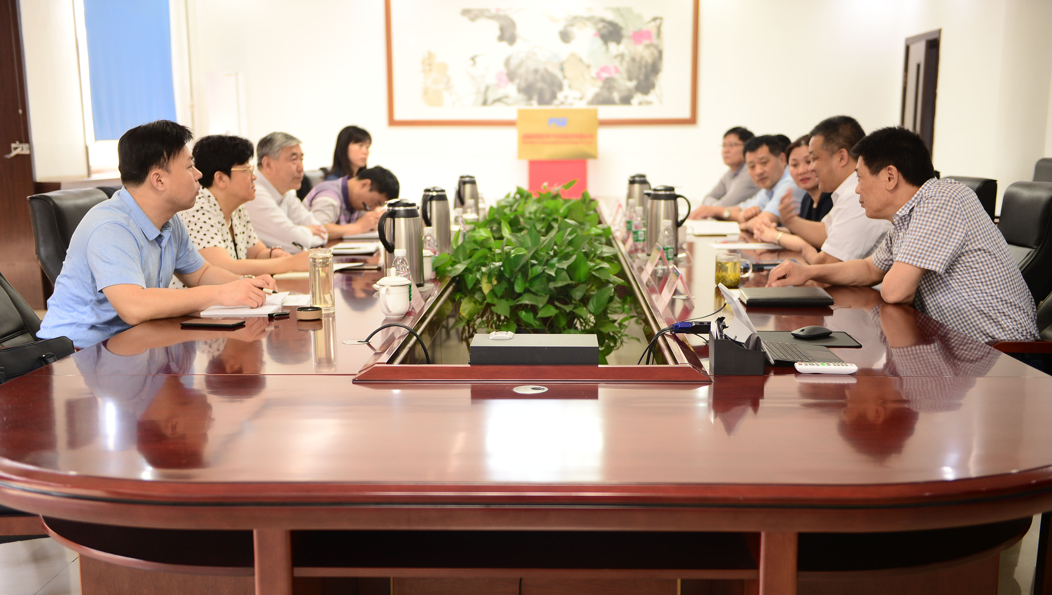 省属企业高质量发展服务队到AK集团官网(中国)官方网站参观调研